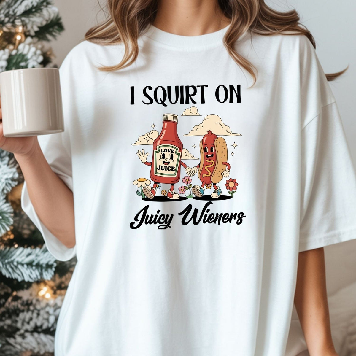 Funny Hot Dog T-Shirt - Retro Food Pun Tee - Inappropriate product image 8