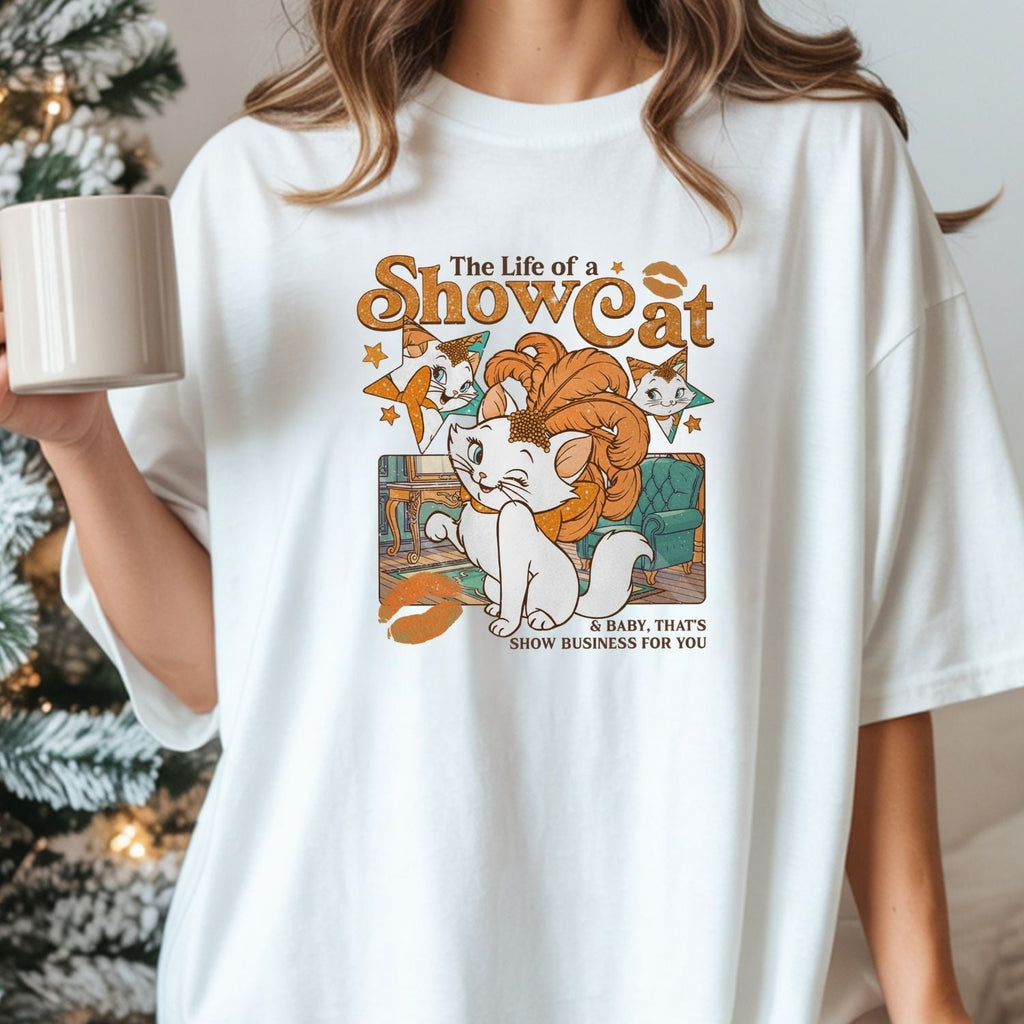 Vintage Showcat Shirt - The Life of a Show Cat Tee - Retro product image 8