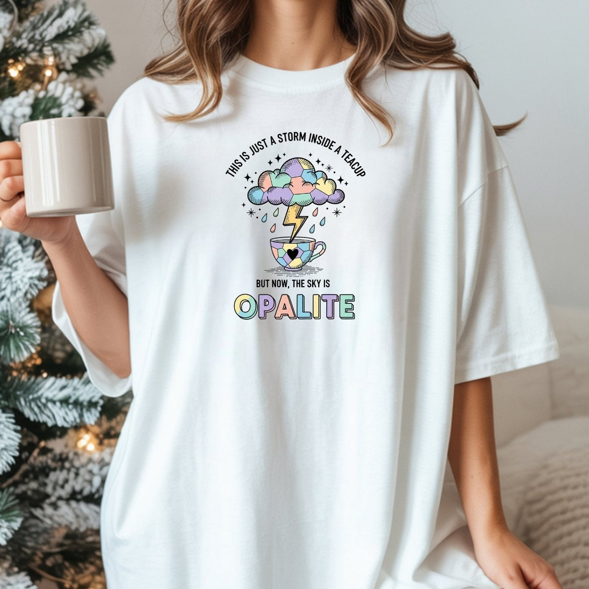 Storm in a Teacup Shirt – Opalite Sky Romantic Graphic Tee product image 8