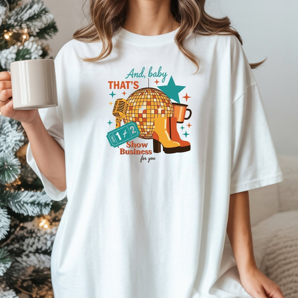 Showgirl Life T-Shirt – Retro Show Business Classic Graphic product image 11