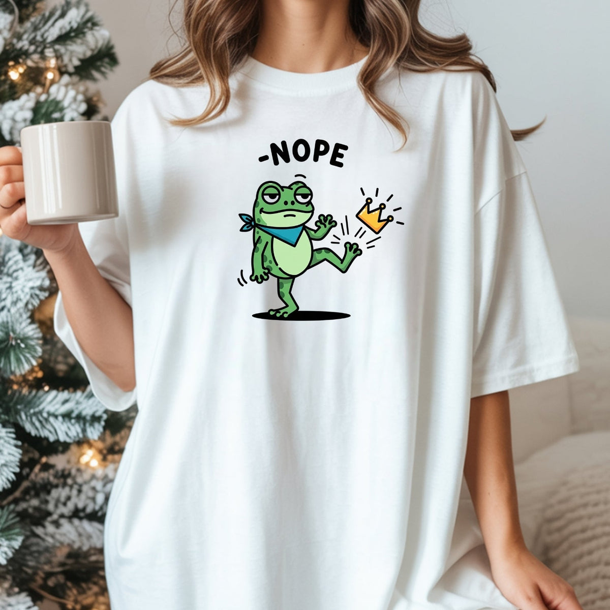 No Kings Portland Frog T-Shirt - Unisex Streetwear Graphic product image 9