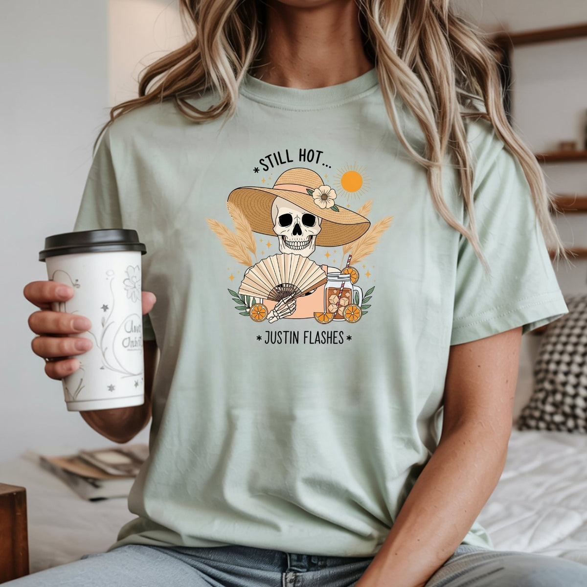 I’m Still Hot It Just Comes in Flashes Shirt – Funny product image 8