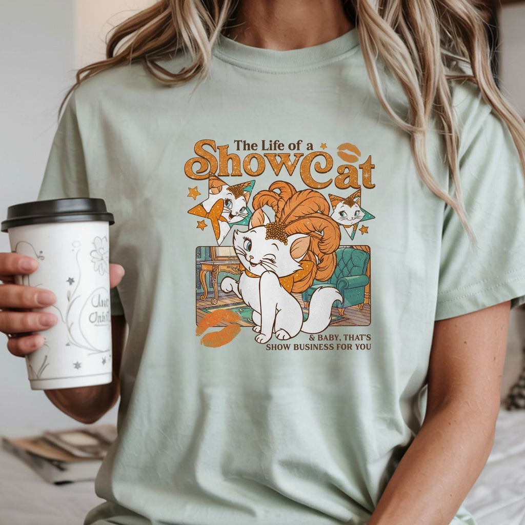 Vintage Showcat Shirt - The Life of a Show Cat Tee - Retro product image 9