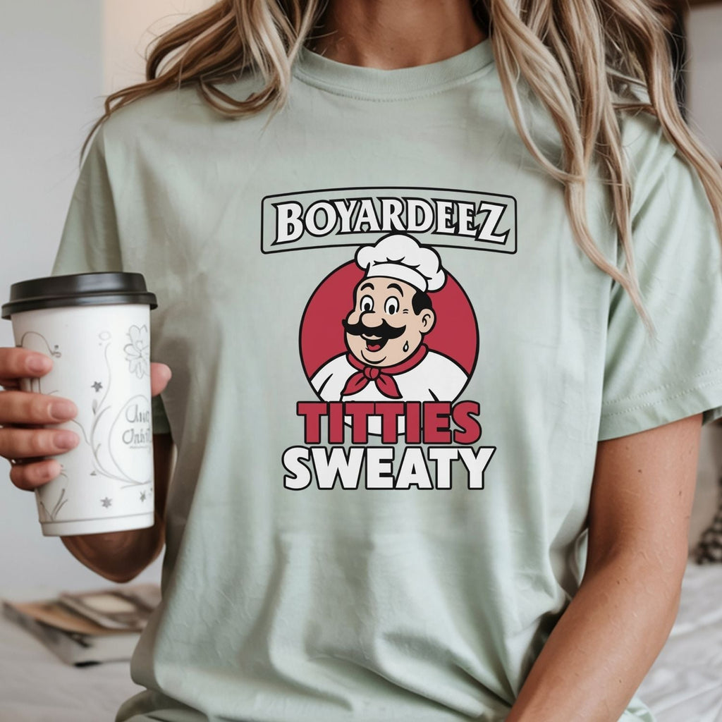 Retro Funny Boyardeez Nutz Sweaty Meme T-Shirt product image 10