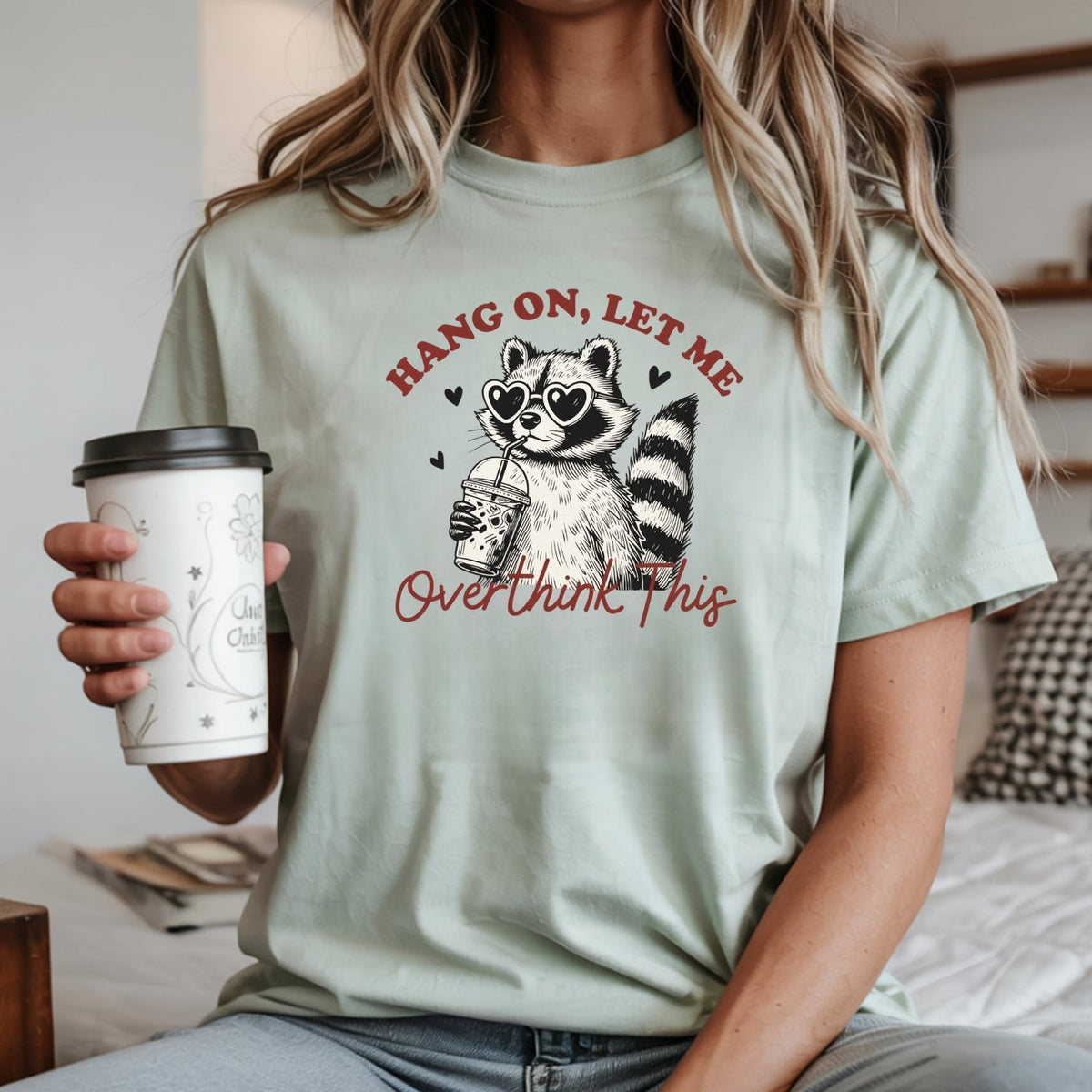 Hang On Let Me Overthink This Shirt – Funny Sarcastic product image 7