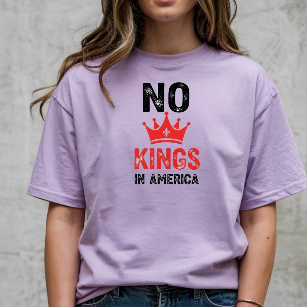 No Kings in America T-Shirt – Patriotic Democracy Tee – product image 8