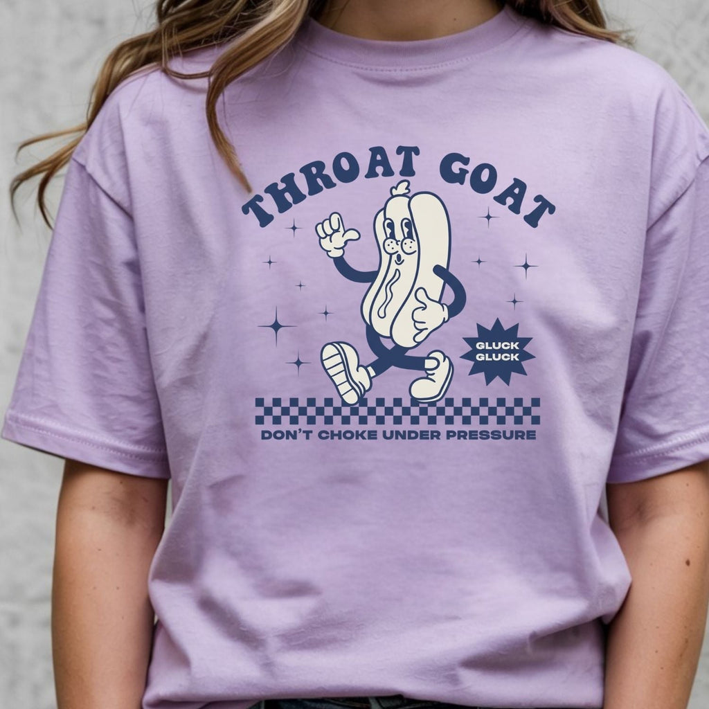 Funny Throat Goat Meme T-Shirt - Retro Inappropriate Shirt product image 9
