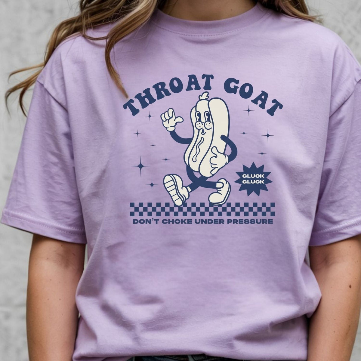 Funny Throat Goat Meme T-Shirt - Retro Inappropriate Shirt product image 9