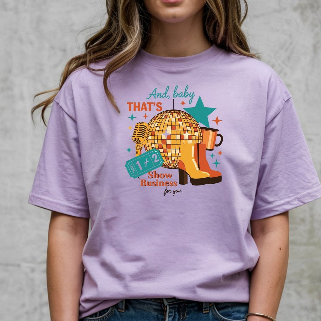 Showgirl Life T-Shirt – Retro Show Business Classic Graphic product image 13