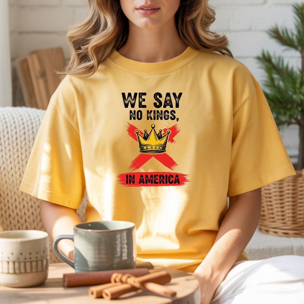No Kings Day 2.0 T-Shirt – Liberty Inspired Patriotic product image 10