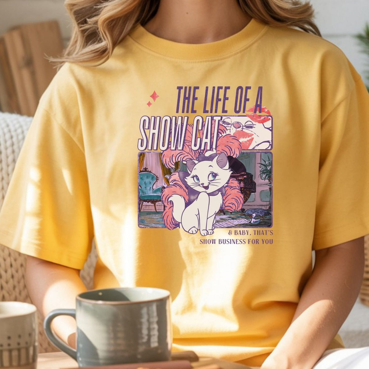 Showgirl Cat Shirt - Vintage The Life of a Showcat Tee product image 10