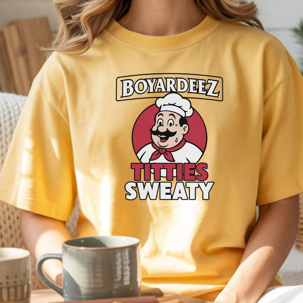 Retro Funny Boyardeez Nutz Sweaty Meme T-Shirt product image 13