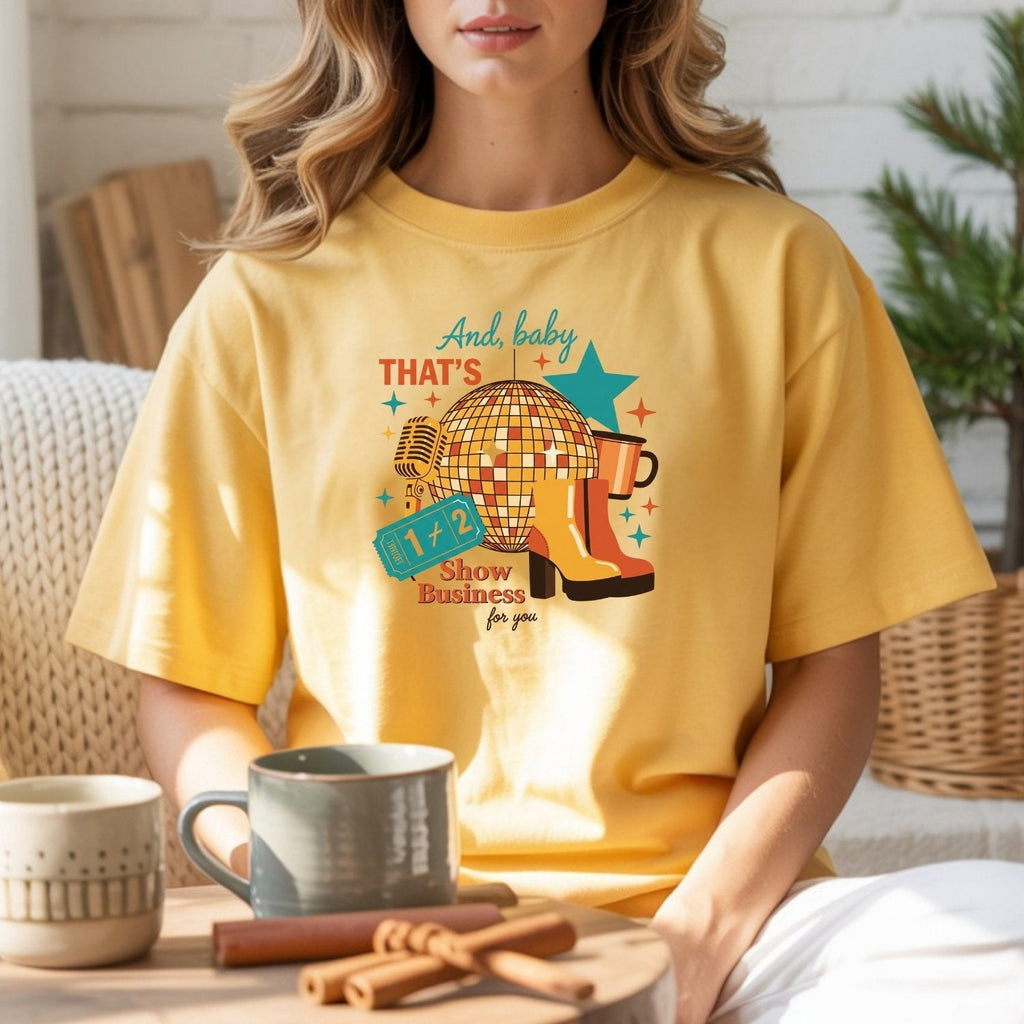 Showgirl Life T-Shirt – Retro Show Business Classic Graphic product image 14