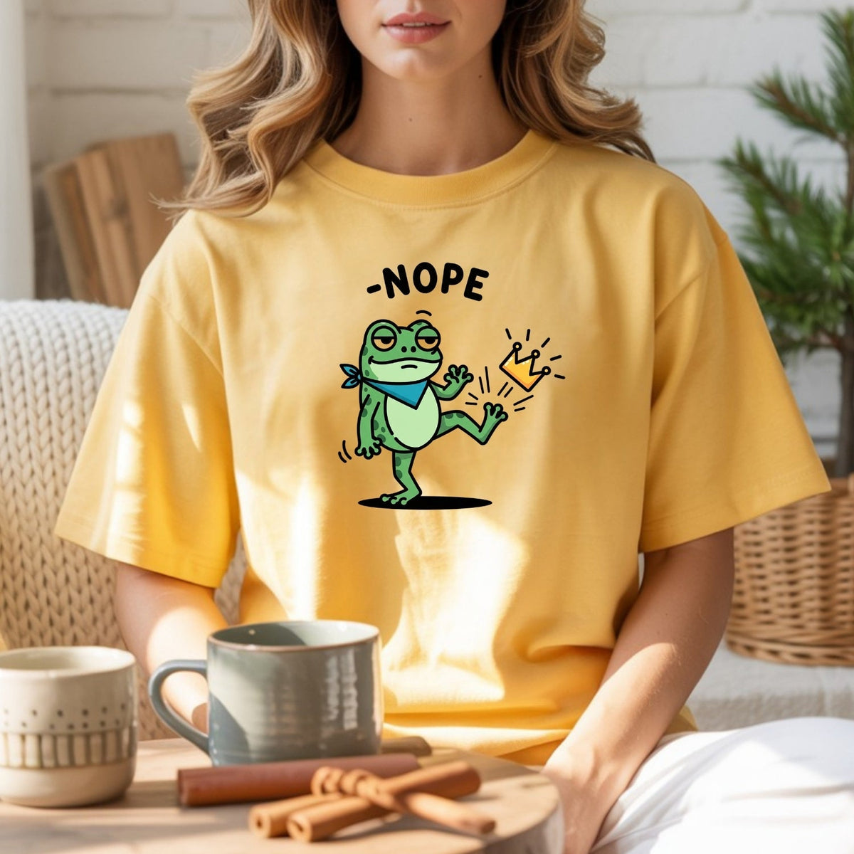 No Kings Portland Frog T-Shirt - Unisex Streetwear Graphic product image 13