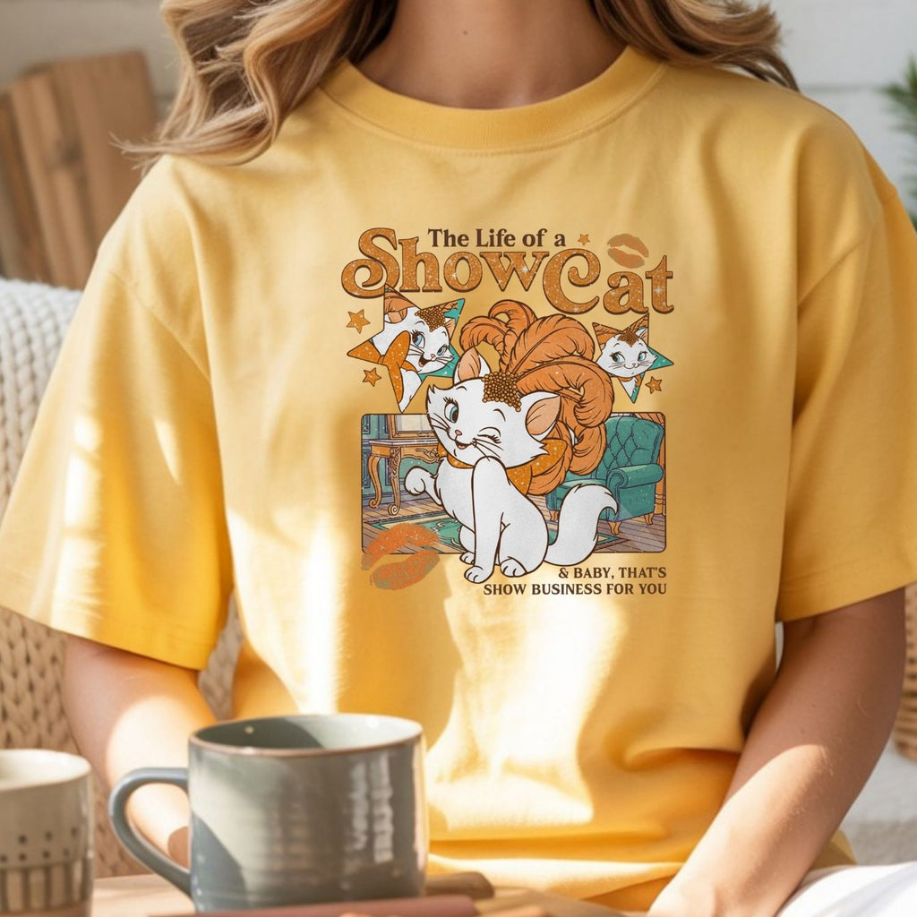 Vintage Showcat Shirt - The Life of a Show Cat Tee - Retro product image 11