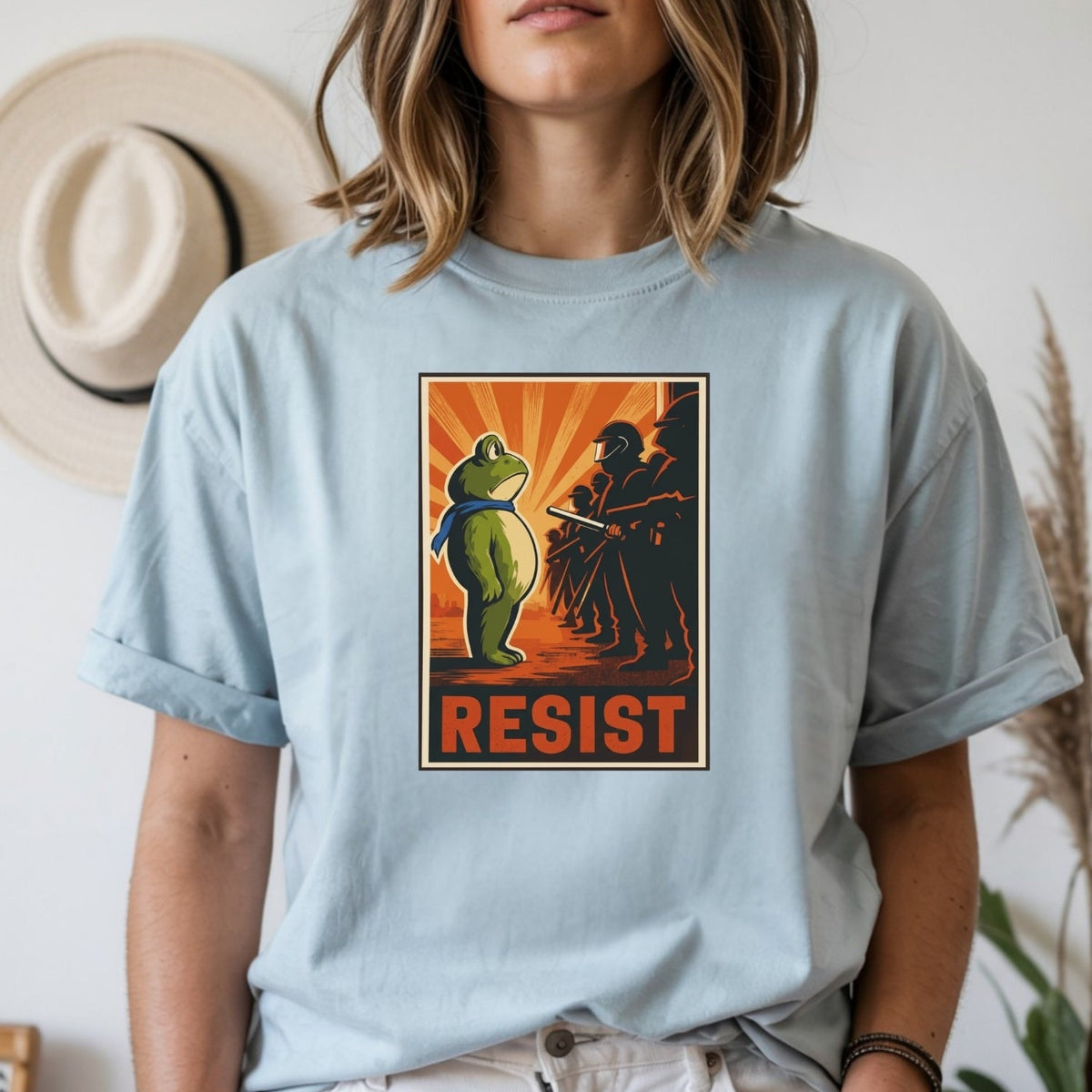 Portland Frog Shirt – Funny Rebel Graphic Tee – No Kings in product image 22