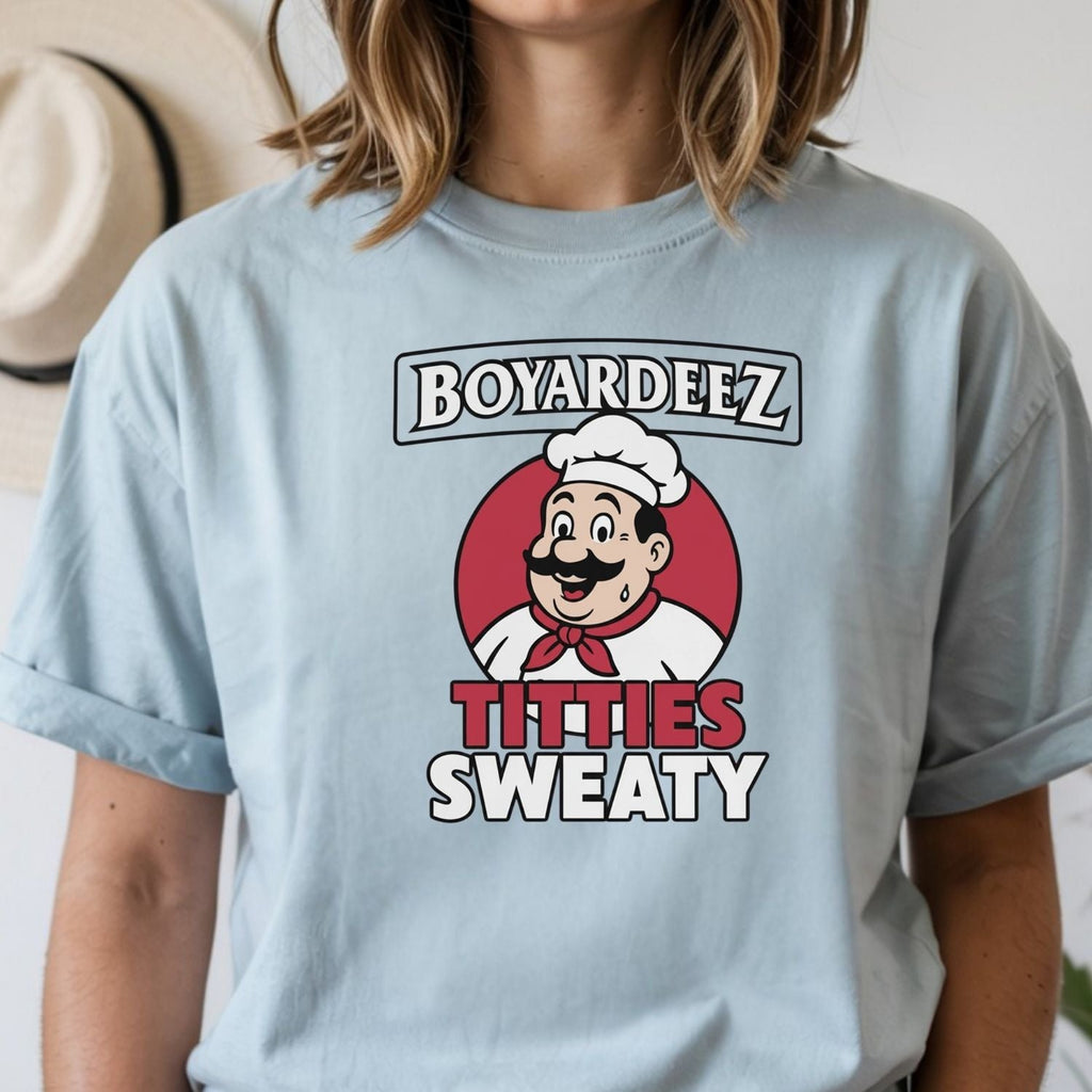 Retro Funny Boyardeez Nutz Sweaty Meme T-Shirt product image 14