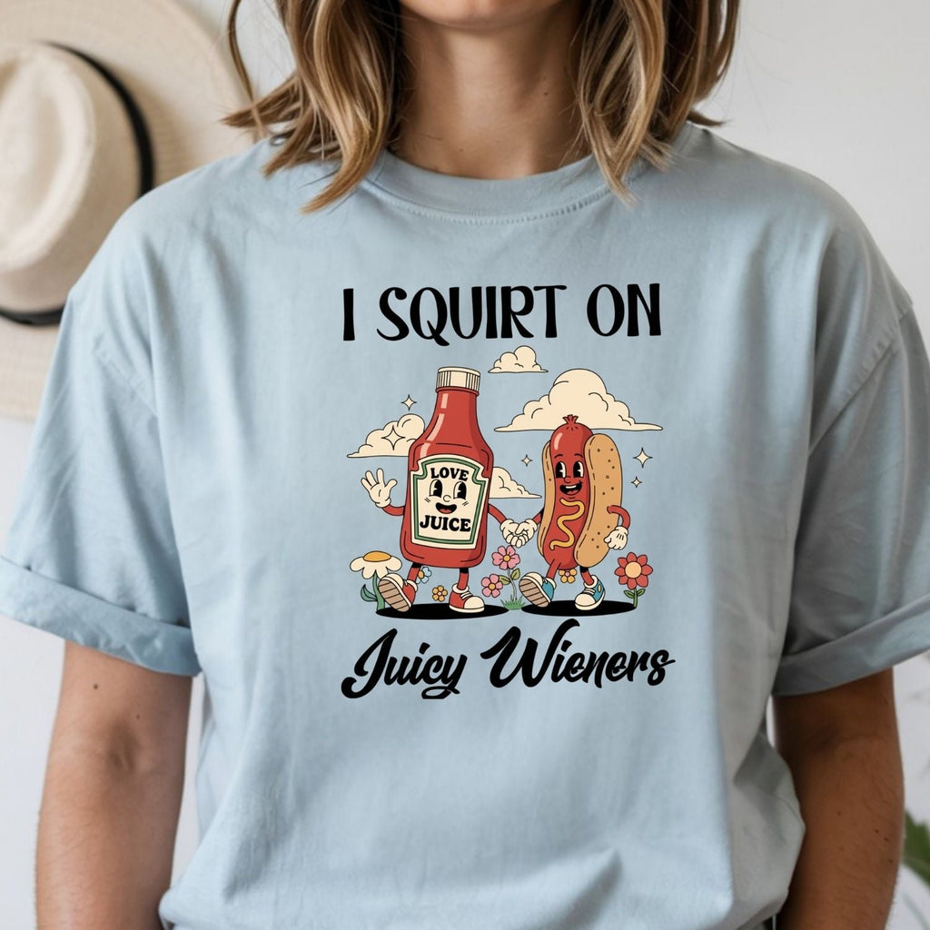 Funny Hot Dog T-Shirt - Retro Food Pun Tee - Inappropriate product image 12