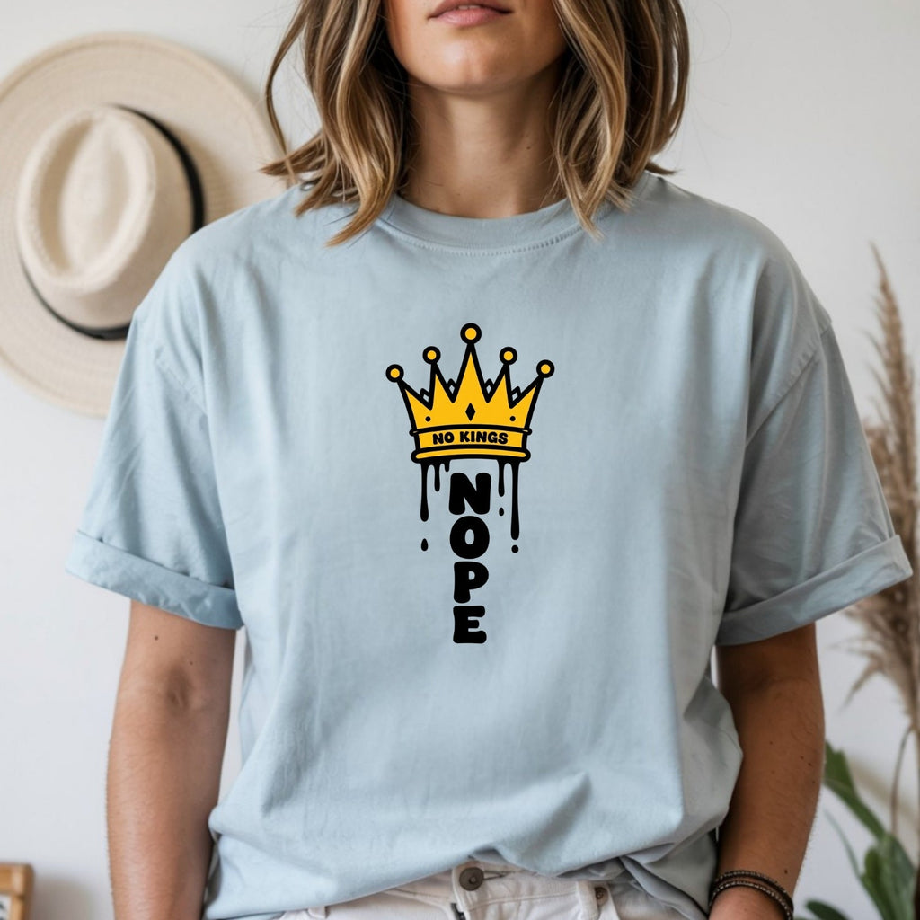 No Kings T-Shirt – Crown Graphic Tee, Patriotic Freedom product image 13