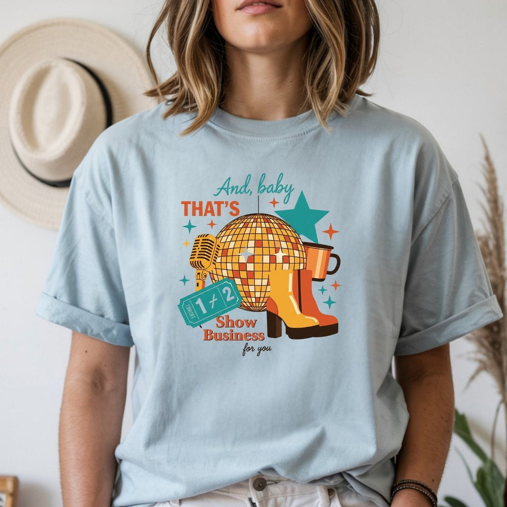 Showgirl Life T-Shirt – Retro Show Business Classic Graphic product image 15