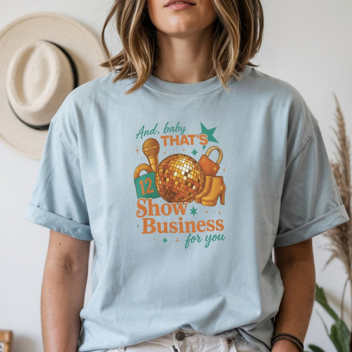 Showgirl Life T-Shirt – Vintage Show Business Graphic Tee product image 19