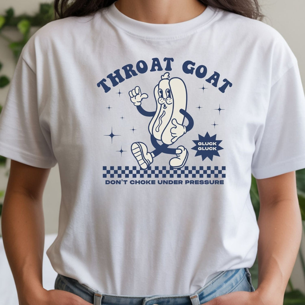 Funny Throat Goat Meme T-Shirt - Retro Inappropriate Shirt product image 12