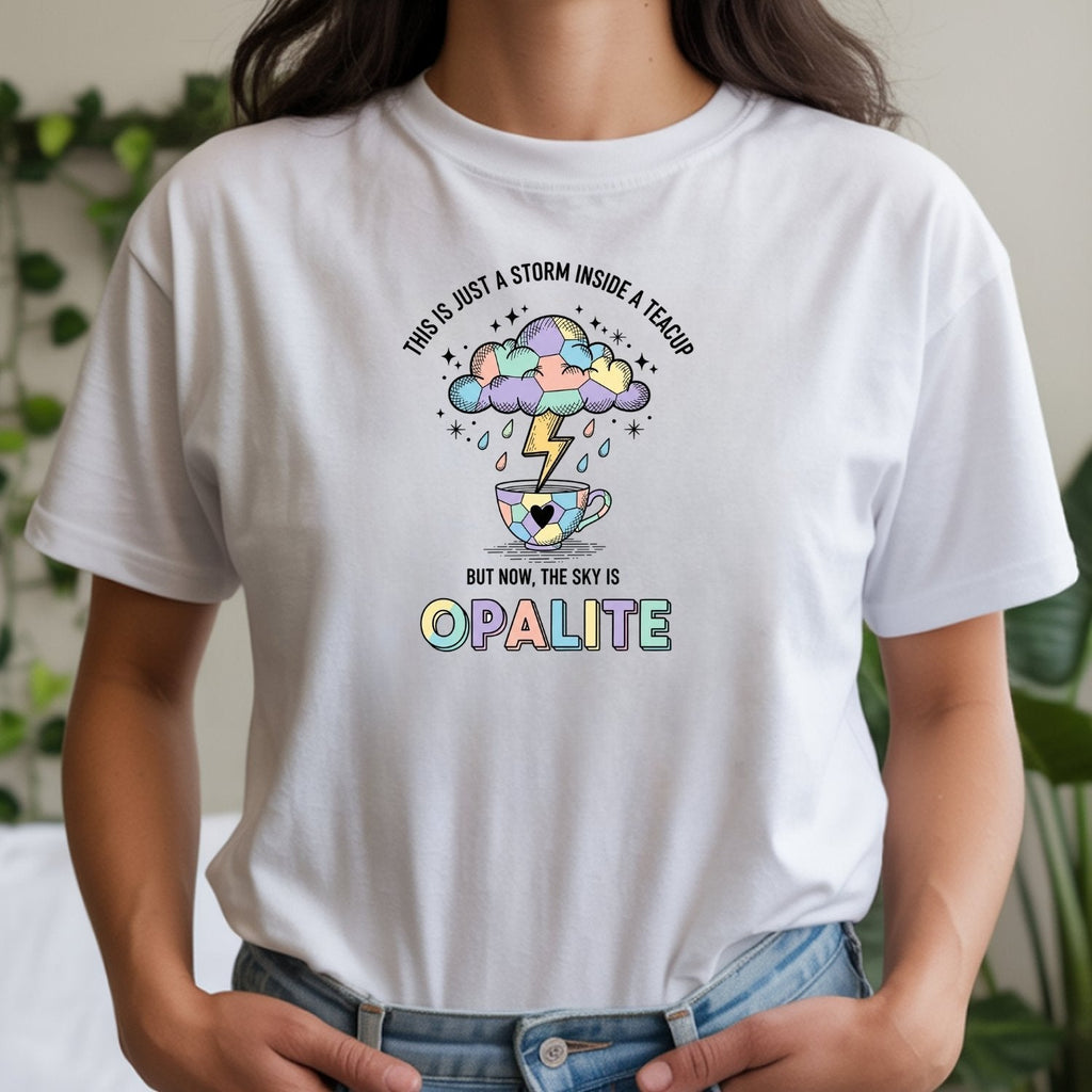 Storm in a Teacup Shirt – Opalite Sky Romantic Graphic Tee product image 14