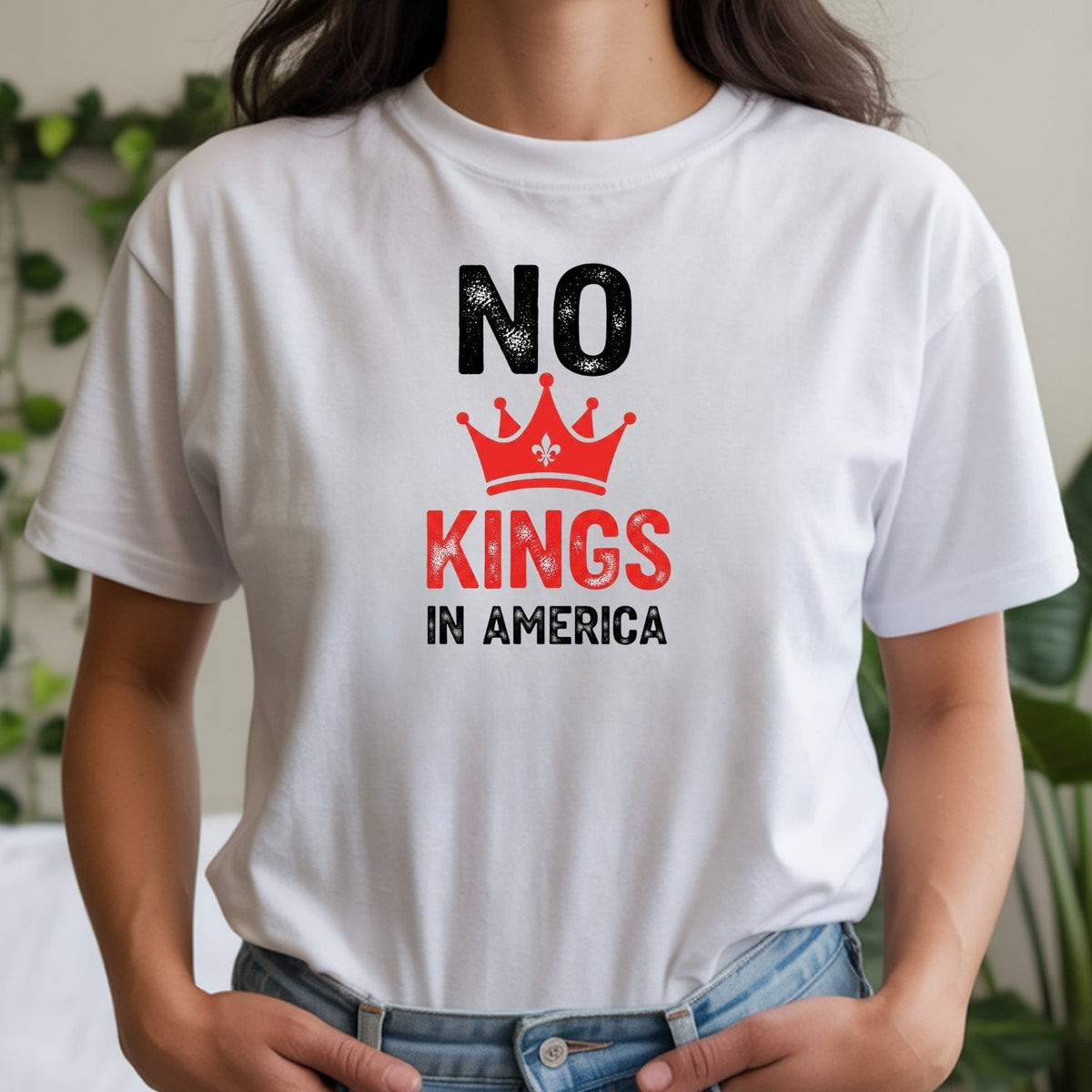 No Kings in America T-Shirt – Patriotic Democracy Tee – product image 11