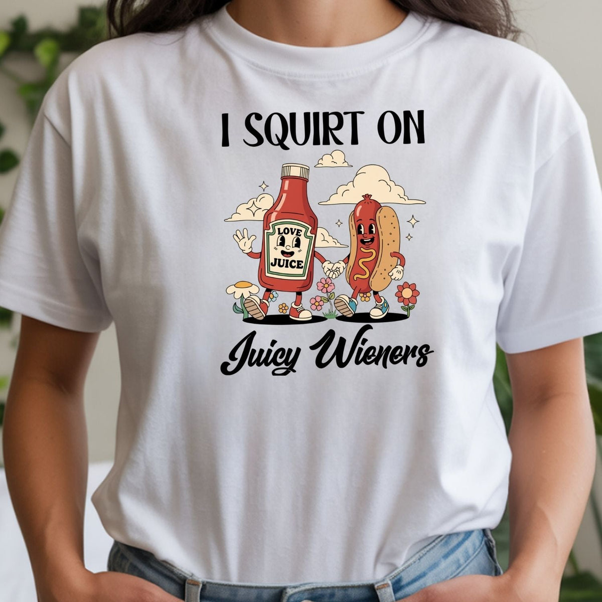 Funny Hot Dog T-Shirt - Retro Food Pun Tee - Inappropriate product image 13