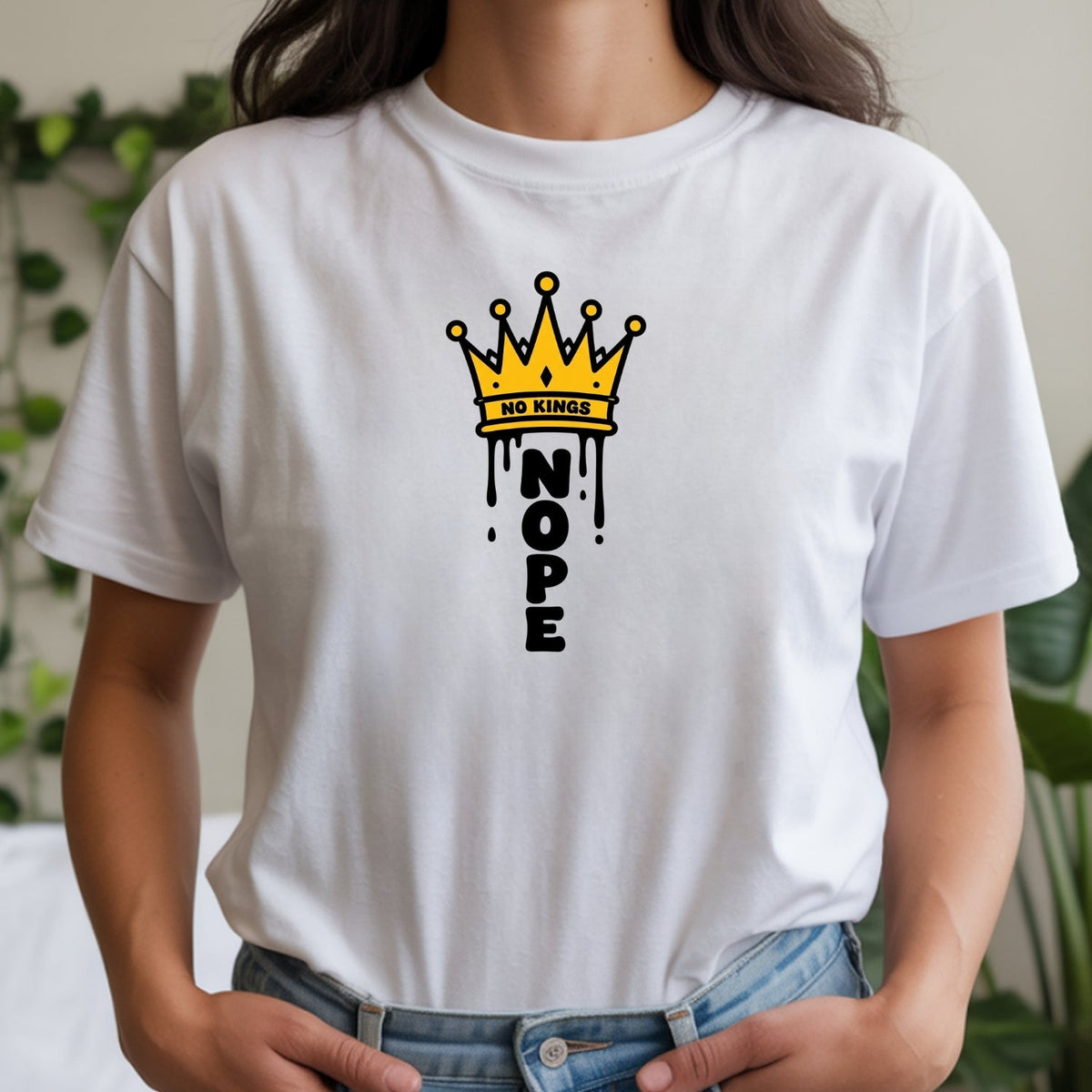 No Kings T-Shirt – Crown Graphic Tee, Patriotic Freedom product image 14