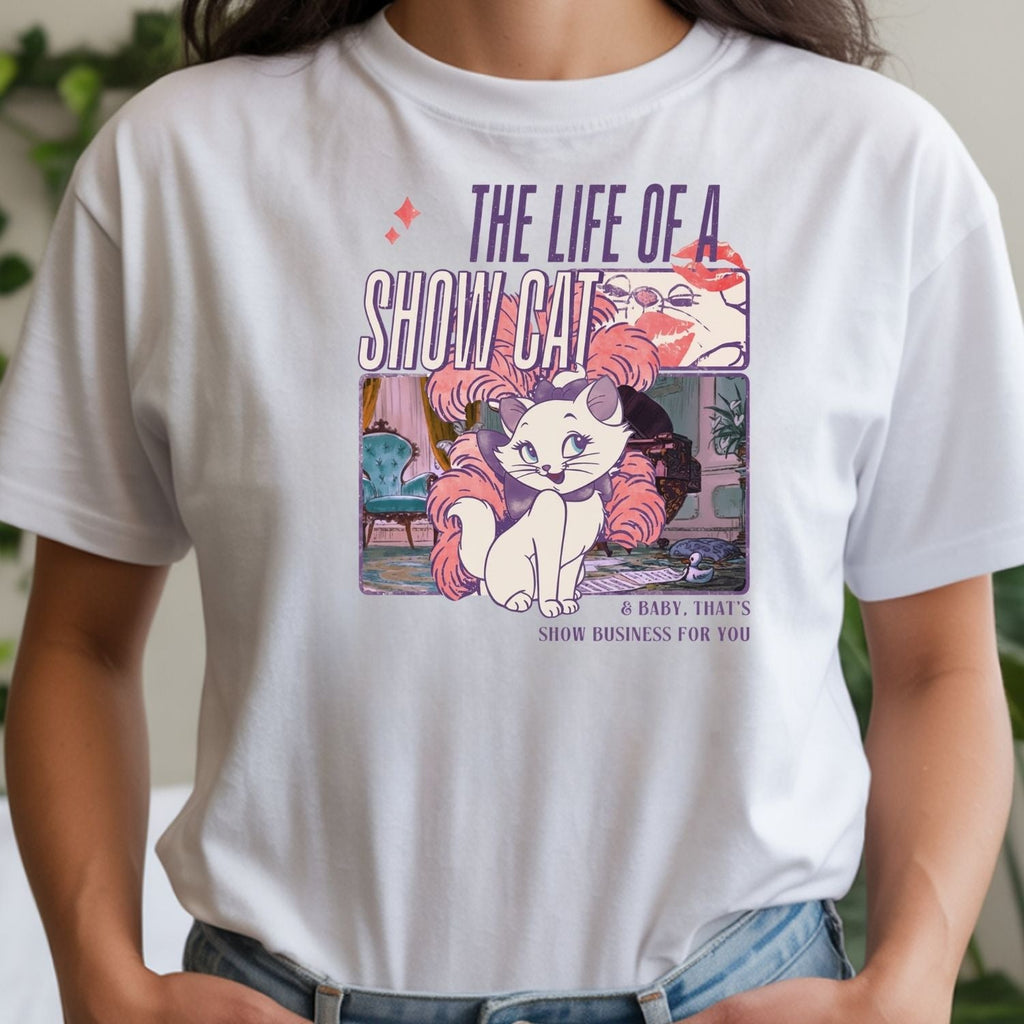 Showgirl Cat Shirt - Vintage The Life of a Showcat Tee product image 12