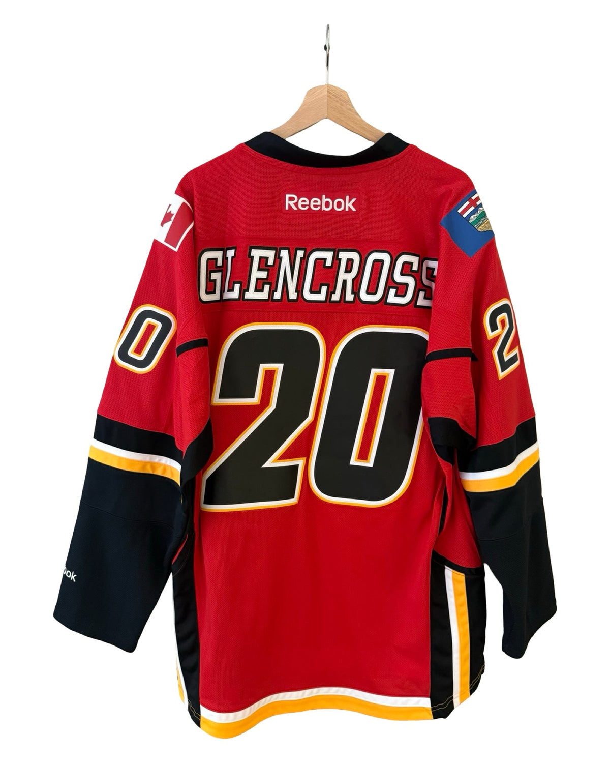 Curtis Glencross Calgary Flames Reebok #20 NHL Hockey Jersey product image 2