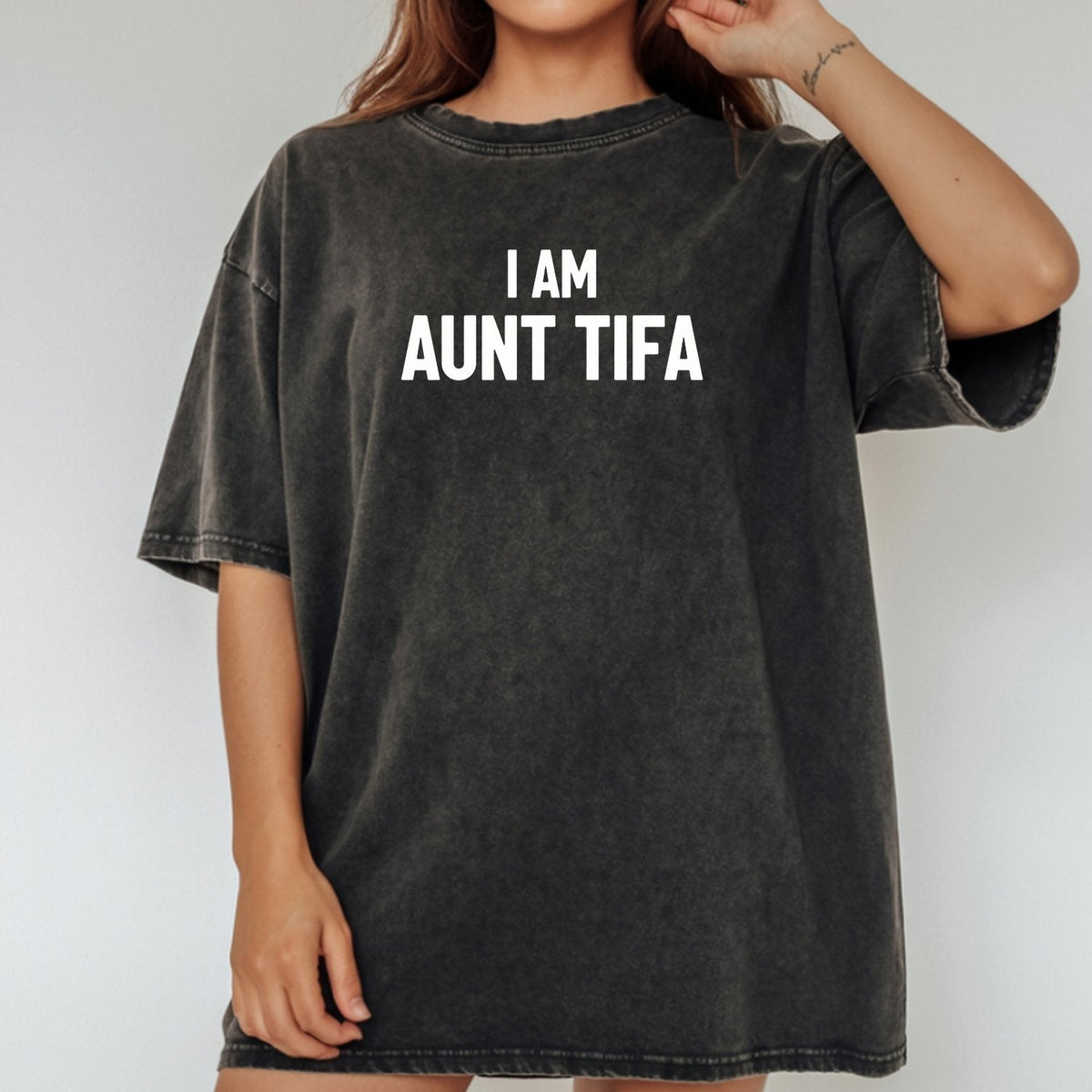 Funny Aunt Tifa Shirt – Humorous Meme Graphic Tee for Aunts product image 11