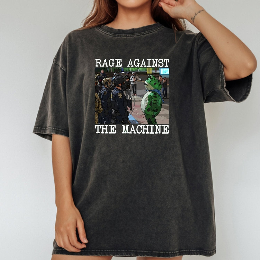 Portland Frog Protest Shirt – Vintage Activist-Inspired product image 12