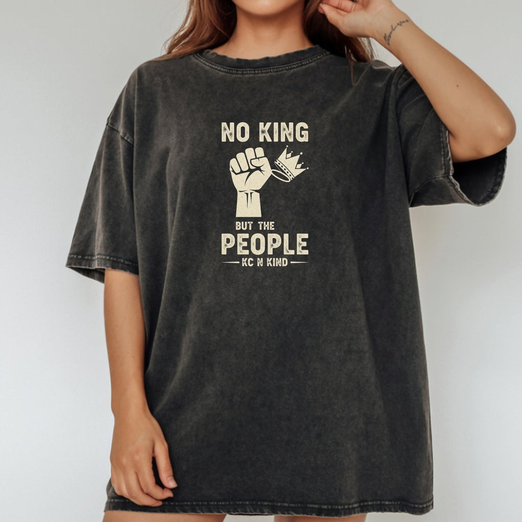 No King But The People Unisex Protest T-Shirt – Freedom and product image 12
