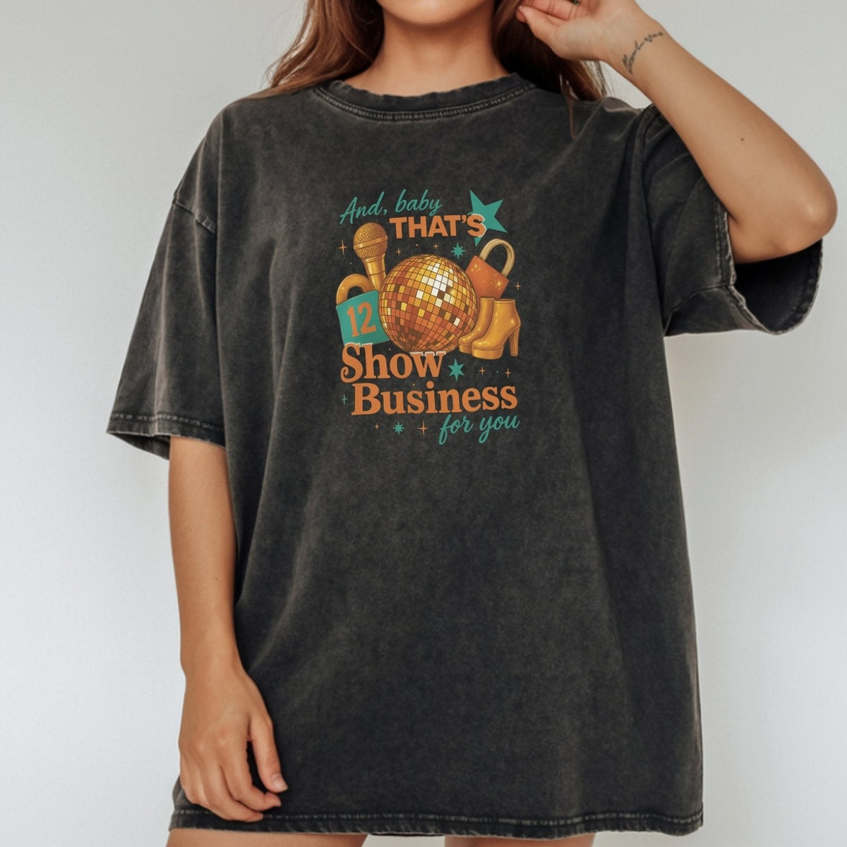 Showgirl Life T-Shirt – Vintage Show Business Graphic Tee product image 20