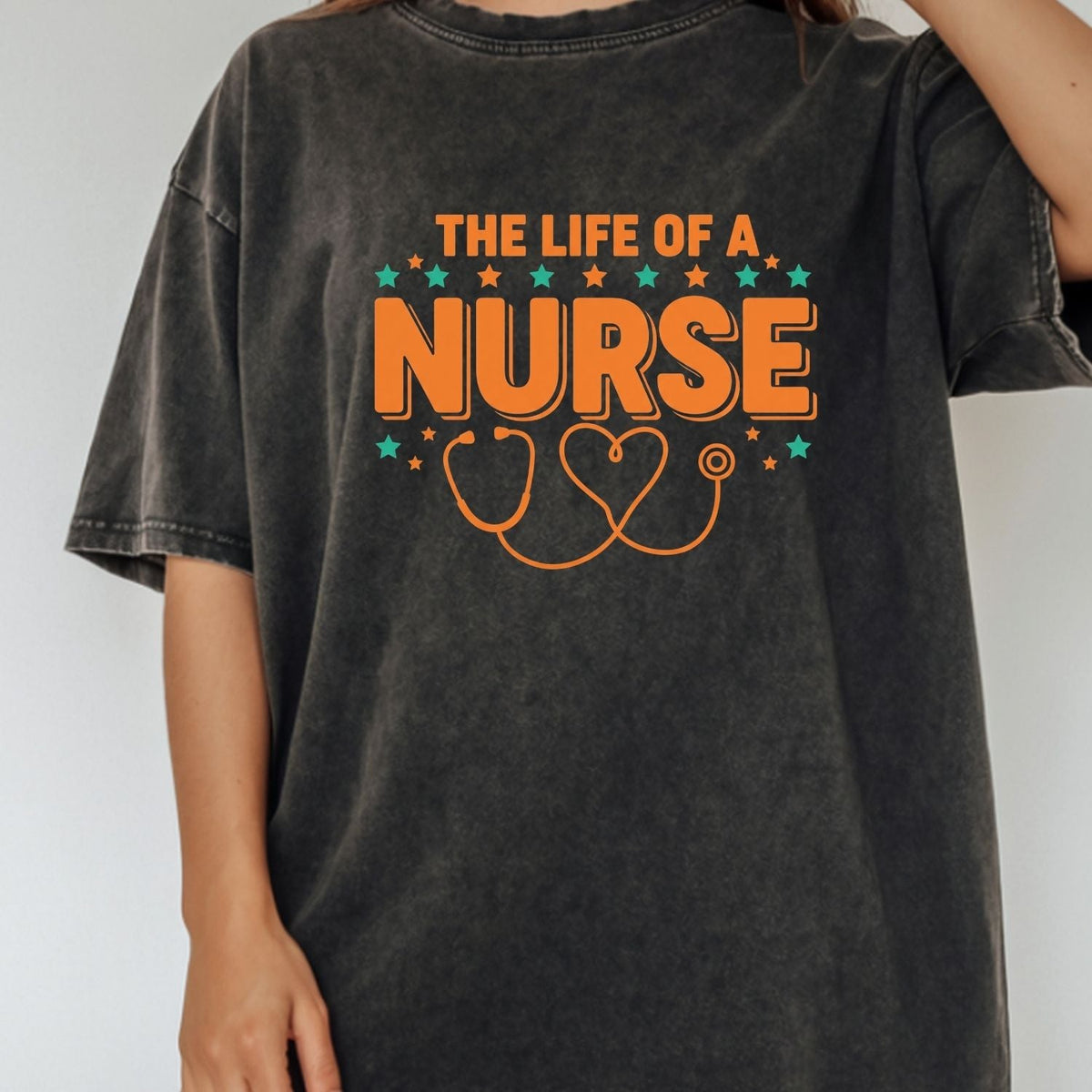 The Life of a Nurse Shirt - Showgirl Tee - Cute product image 13