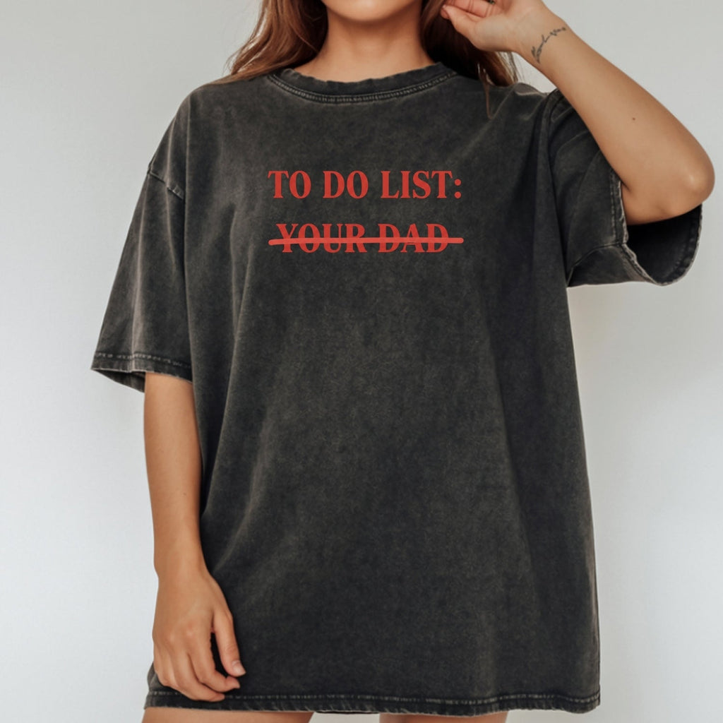 To Do List Tee – Funny Sarcastic Humor Shirt – Sassy product image 17