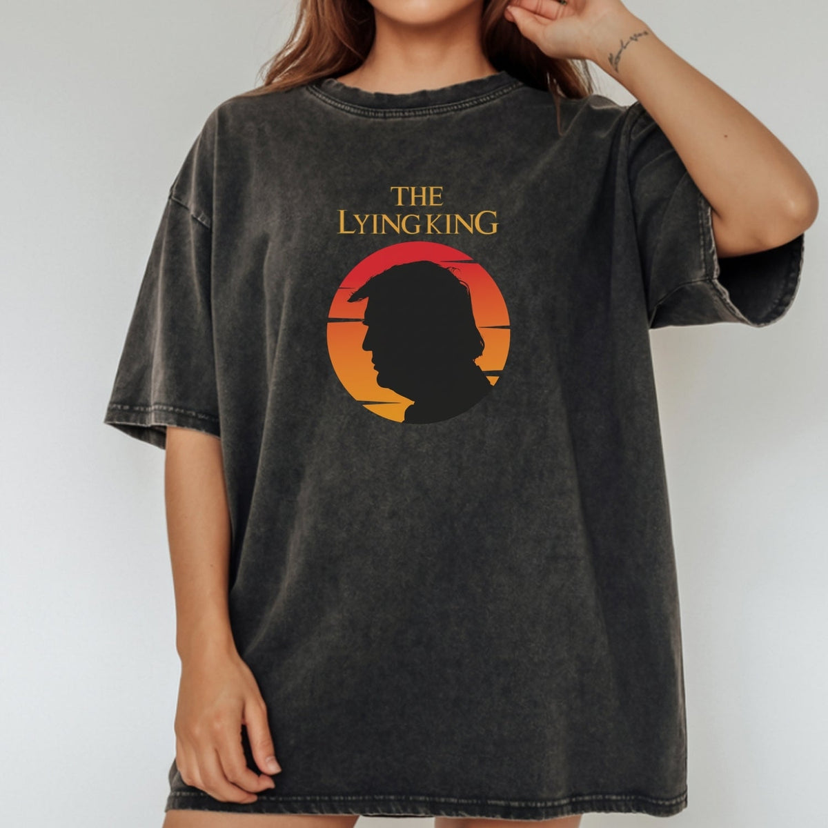 The Lying King Parody Shirt - No Kings No Dictators Tee product image 14
