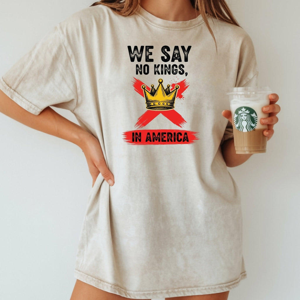 No Kings Day 2.0 T-Shirt – Liberty Inspired Patriotic product image 13