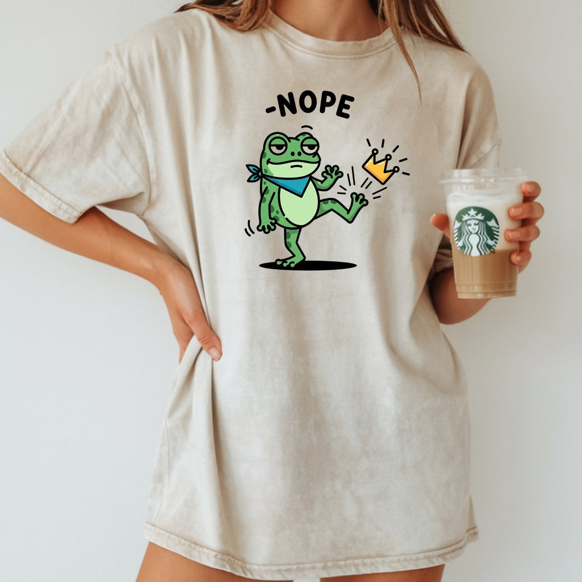 No Kings Portland Frog T-Shirt - Unisex Streetwear Graphic product image 16