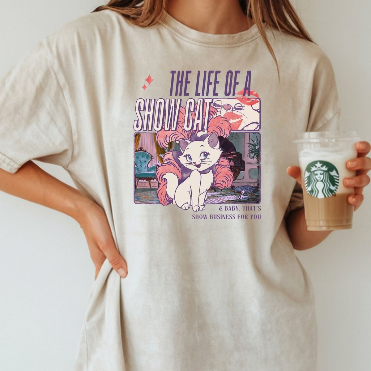 Showgirl Cat Shirt - Vintage The Life of a Showcat Tee product image 13