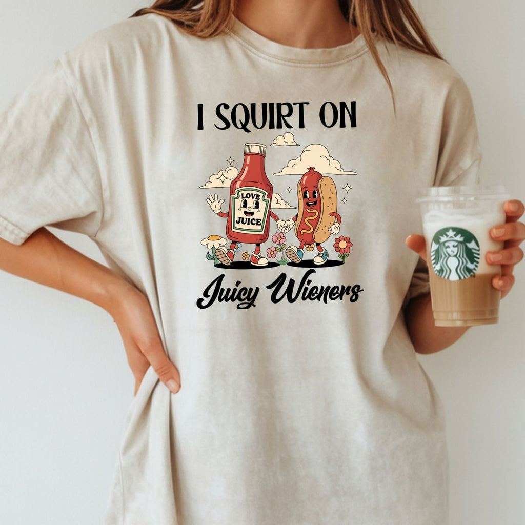 Funny Hot Dog T-Shirt - Retro Food Pun Tee - Inappropriate product image 14