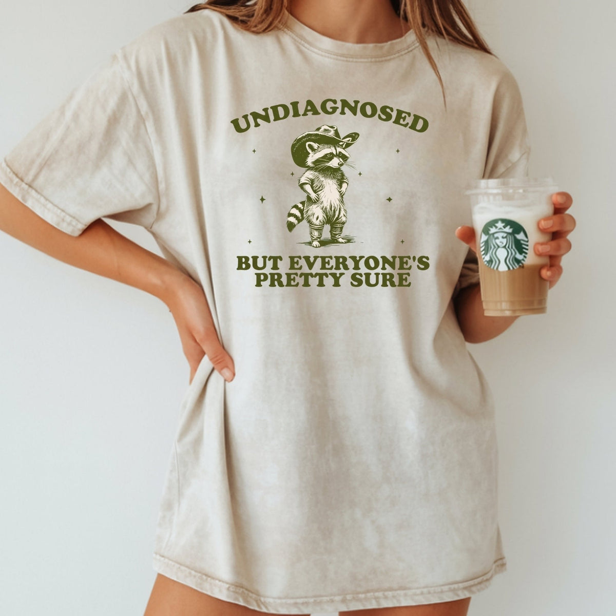 Undiagnosed but Everyone’s Pretty Sure T-Shirt – Funny product image 11