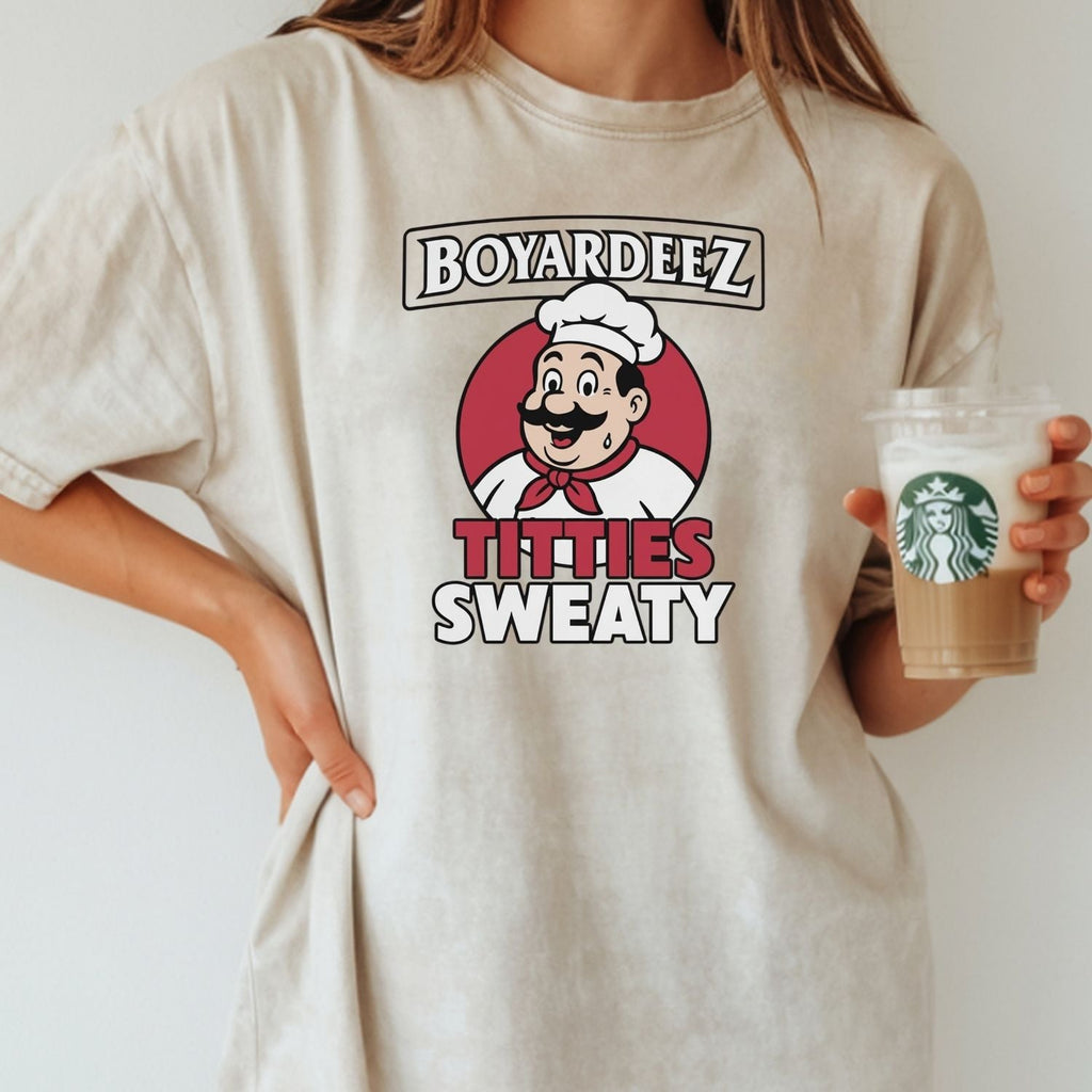 Retro Funny Boyardeez Nutz Sweaty Meme T-Shirt product image 16