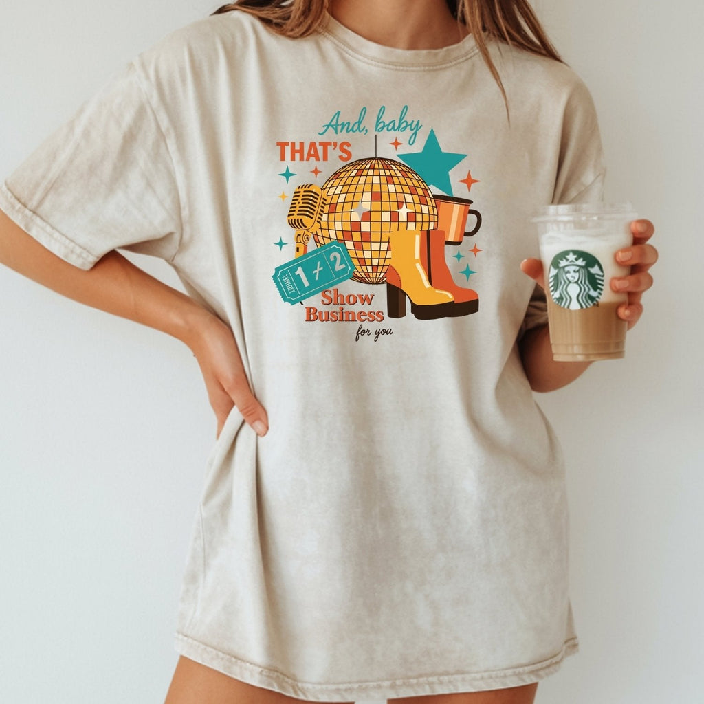 Showgirl Life T-Shirt – Retro Show Business Classic Graphic product image 17