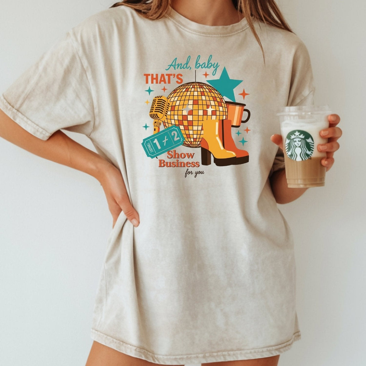 Showgirl Life T-Shirt – Retro Show Business Classic Graphic product image 17