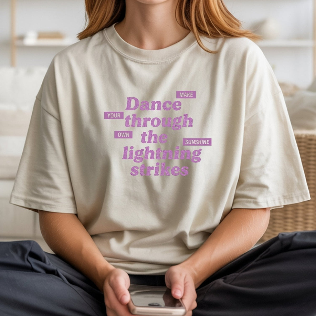 Showgirl Make Your Own Sunshine Shirt – Retro Positive product image 11