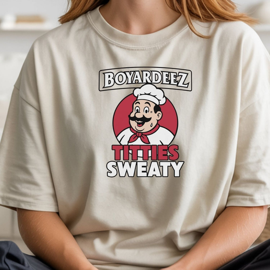 Retro Funny Boyardeez Nutz Sweaty Meme T-Shirt product image 17