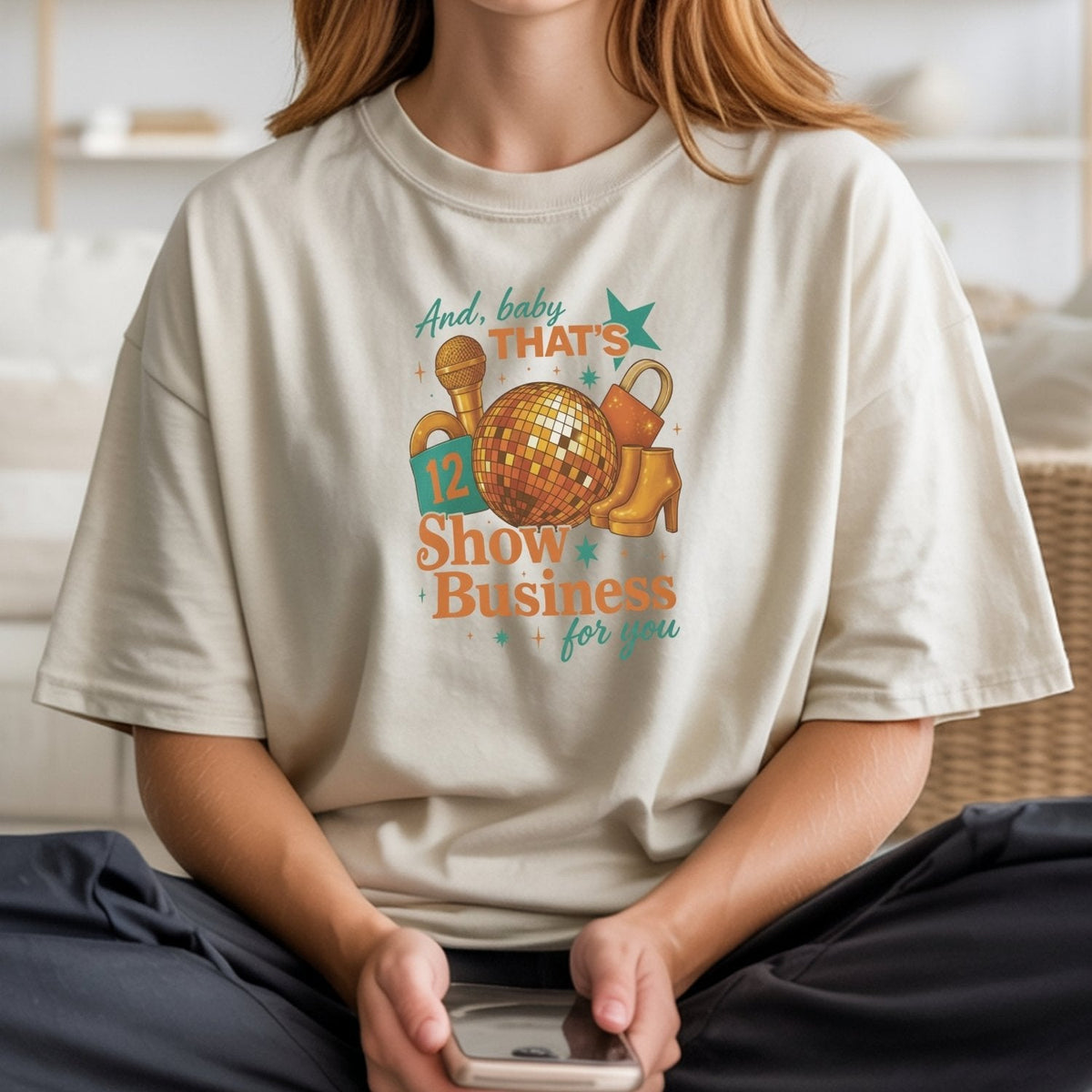 Showgirl Life T-Shirt – Vintage Show Business Graphic Tee product image 21